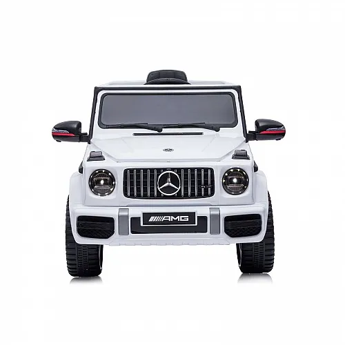 Chipolino Джип Mercedes G63 AMG бял,EVAгуми,коженa