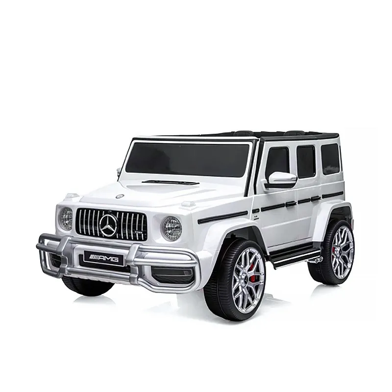 Chipolino Eл. джип MERCEDES за две деца, бял Chipolino Eл. джип MERCEDES за две деца, бял
