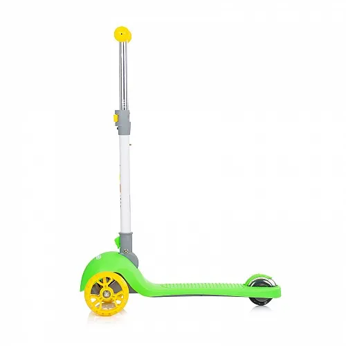 Chipolino Детски скутер "Фънки" жълт/зелен