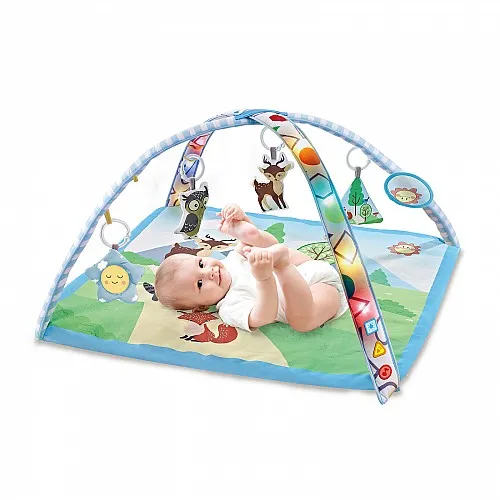 Chipolino Светеща постелка за гимнастика "Горичка"