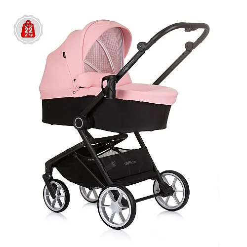 Chipolino Детска количка до 22 кг"Линеа" фламинго