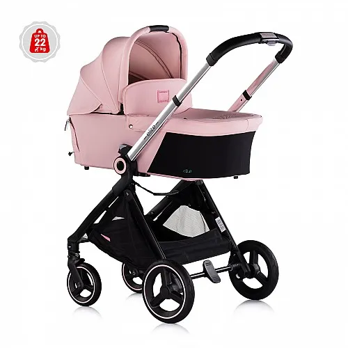 Chipolino Детска количка до 22 кг "Елит" маршмелоу