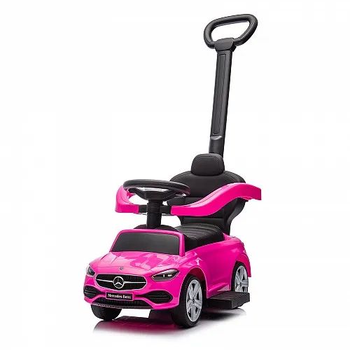 Chipolino Кола с дръжка MERCEDES C-CLASS розова