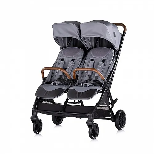 Chipolino Количка за близнаци Twinity облак