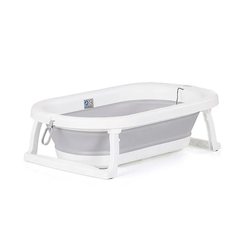 Chipolino Сгъваема вана Bubble Spa 3в1/терм. -сива