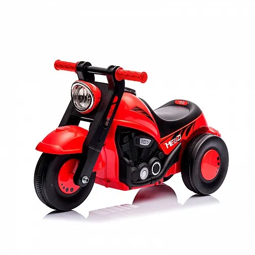 Chipolino Количка за яздене с музика BubbleRider червен