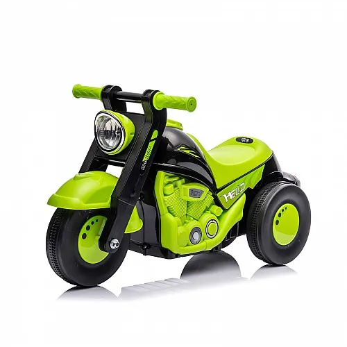 Chipolino Количка за яздене с музика BubbleRider зелен