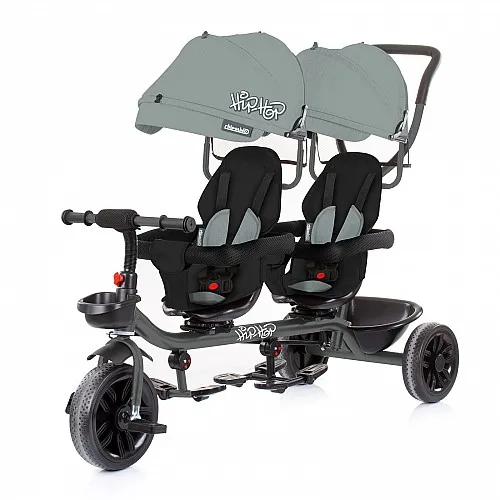 Chipolino Триколка за близнаци "Хип Хоп" платина