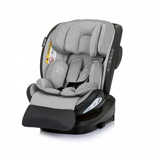 Chipolino Стол за кола I-size 40-150 HYPNOTIC PLUS платина