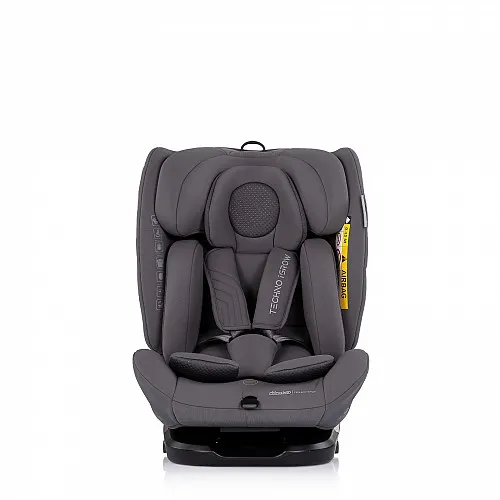 Chipolino Стол за кола 360 I-size40-150 Techno iGROW сив