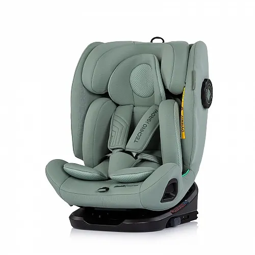 Chipolino Стол за кола 360 I-size40-150 Techno iGROW матча