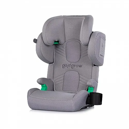 Chipolino Стол за кола100-150 I-SIZE GO'N'GROW платина