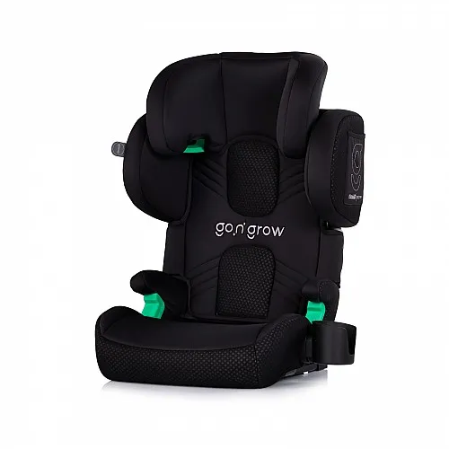 Chipolino Стол за кола100-150 I-SIZE GO'N'GROW черно