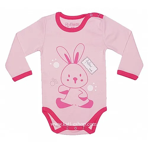 MYMOSA Бебешко боди с дълъг ръкав 3-541