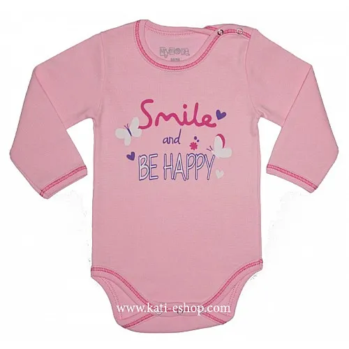 MYMOSA Бебешко боди с дълъг ръкав 3-1039