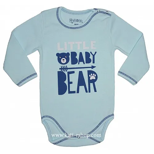 MYMOSA Бебешко боди с дълъг ръкав 3-1042