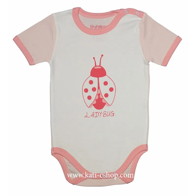MYMOSA Бебешко боди с къс ръкав 3-1124