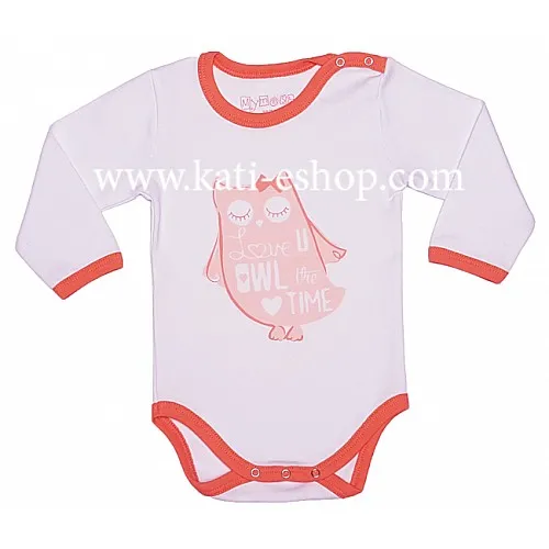 Бебешко боди с дълъг ръкав MYMOSA 3-397