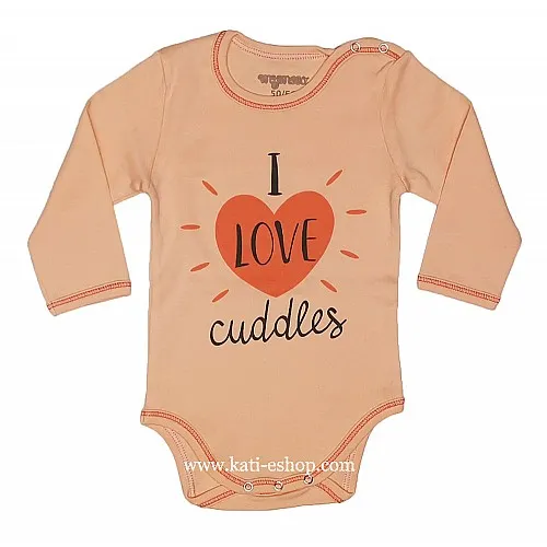 MYMOSA Бебешко боди с дълъг ръкав 3-1514