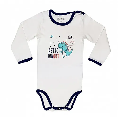 MYMOSA Бебешко боди с дълъг ръкав 3-2091