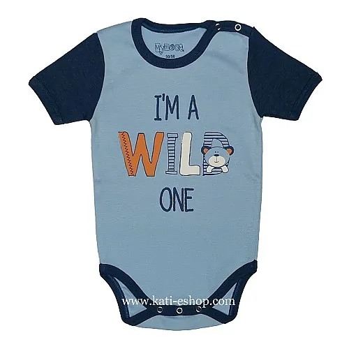 MYMOSA Бебешко боди с къс ръкав 3-1626