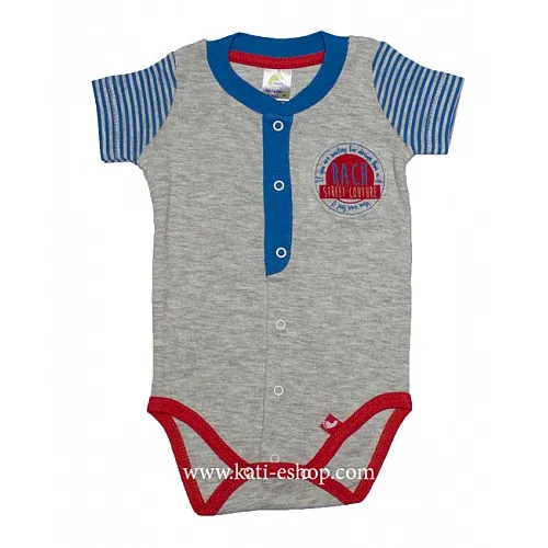 RACH Бебешко боди с къс ръкав 3-1196