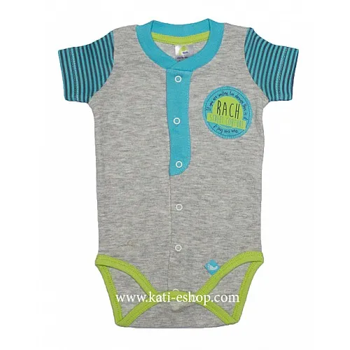 RACH Бебешко боди с къс ръкав 3-1198