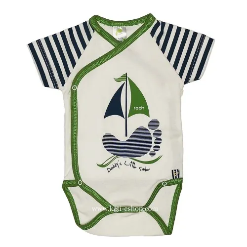 RACH Бебешко боди с къс ръкав 3-1720