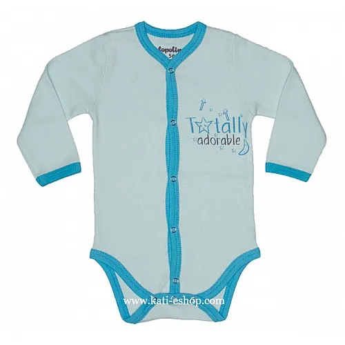 TOPOLINO Бебешко боди с дълъг ръкав 3-1322