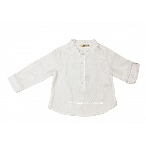 CIKOBY Бяла риза за момче 6-2156