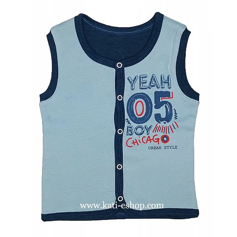 TOPOLINO Бебешки елек за момче 3-1495