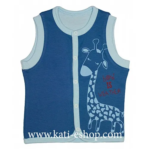 TOPOLINO Бебешки елек за момче 3-1038