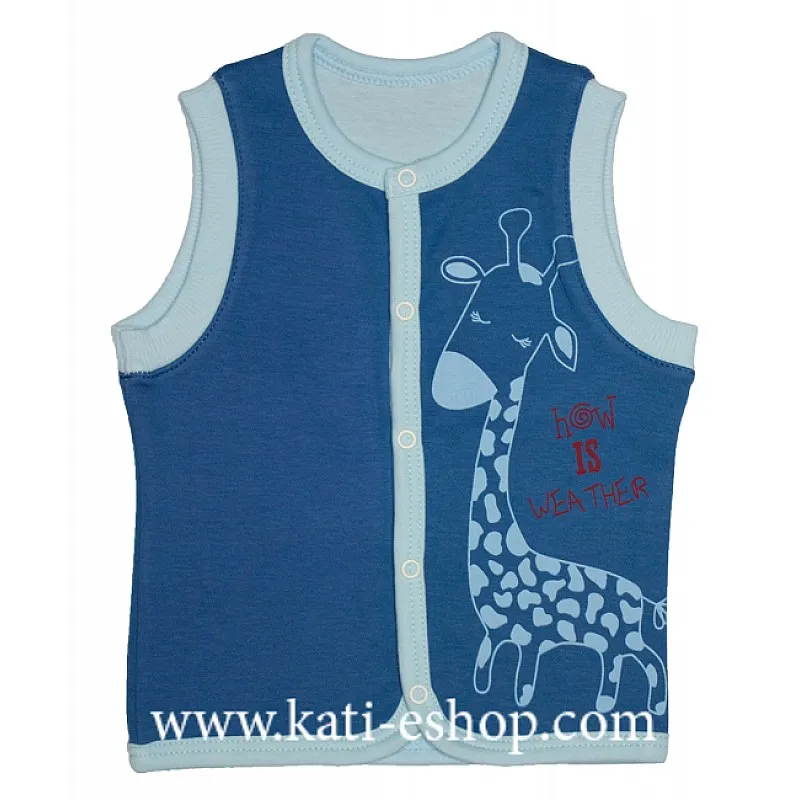 TOPOLINO Бебешки елек за момче 3-1038