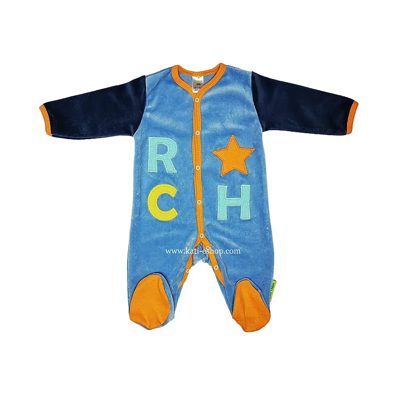 RACH Бебешки плюшен гащеризон за момче 3-2082
