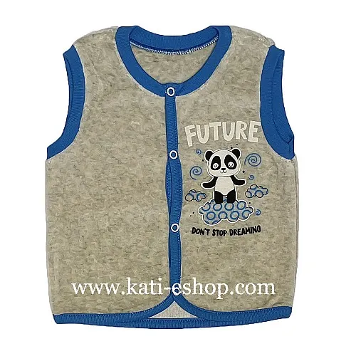 TOPOLINO Плюшен елек за момче 3-1577