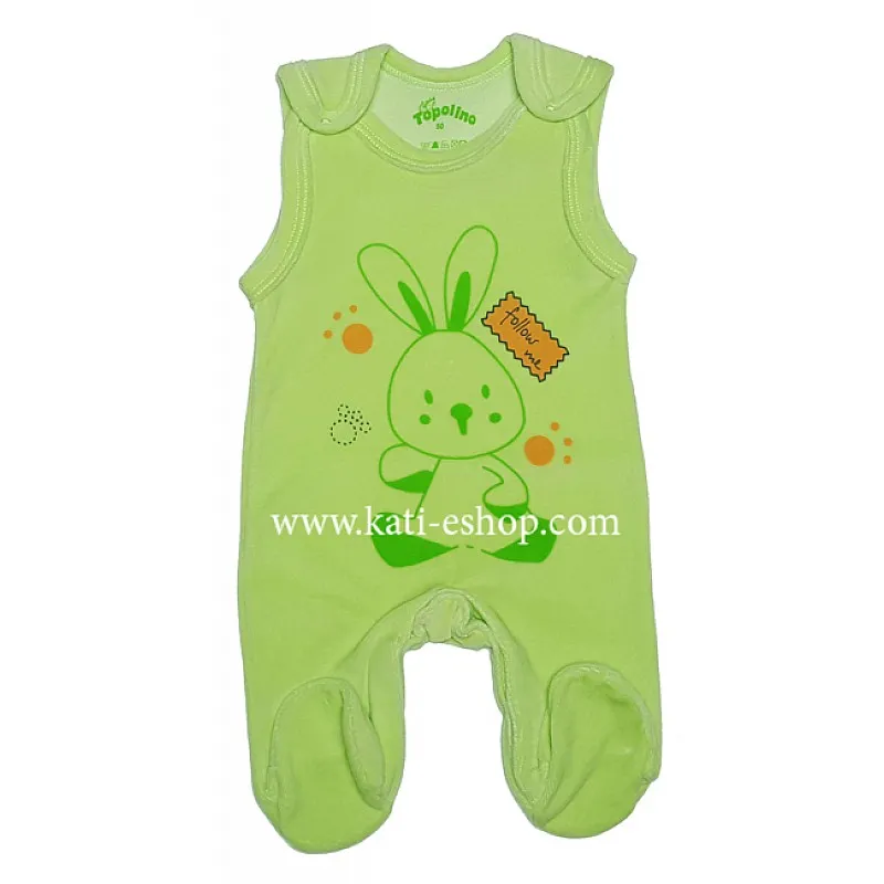 TOPOLINO Плюшен бебешки гащеризон 3-492