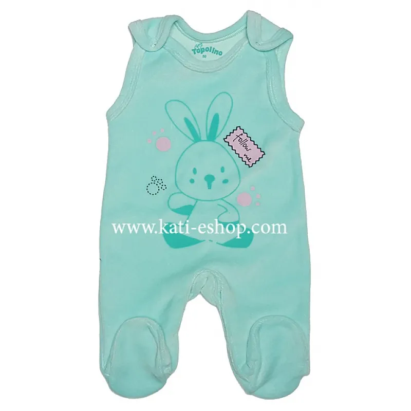 TOPOLINO Плюшен бебешки гащеризон 3-493