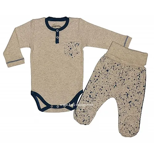 TOPOLINO Комплект боди и ританки за момче 3-1492