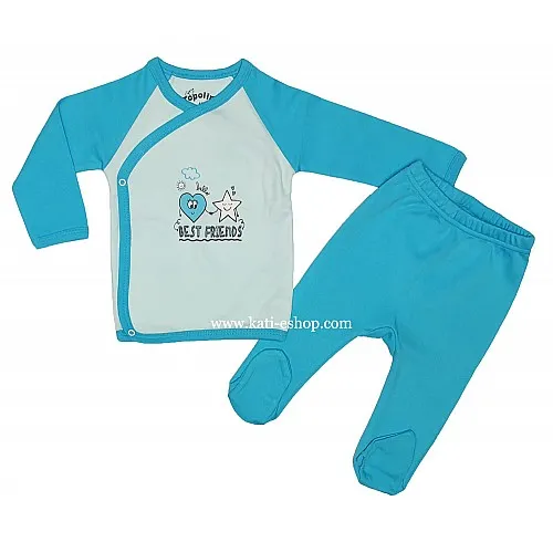 TOPOLINO Комплект жилетка и ританки за момче 3-1505