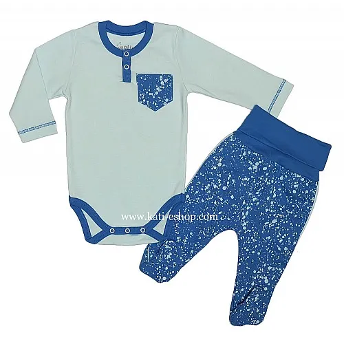 TOPOLINO Комплект боди и ританки за момче 3-1551