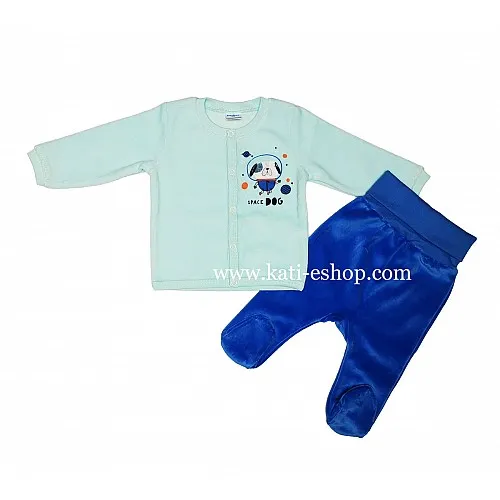 TOPOLINO Плюшен комплект жилетка и ританки 3-2069