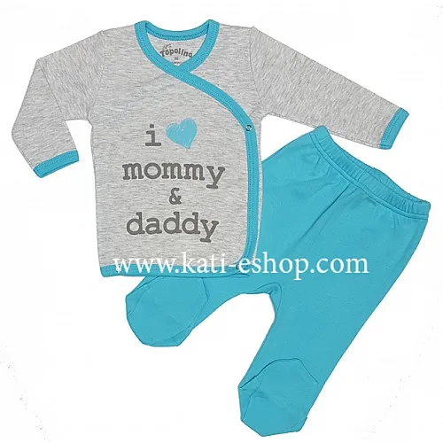 TOPOLINO Комплект жилетка с ританки 3-696