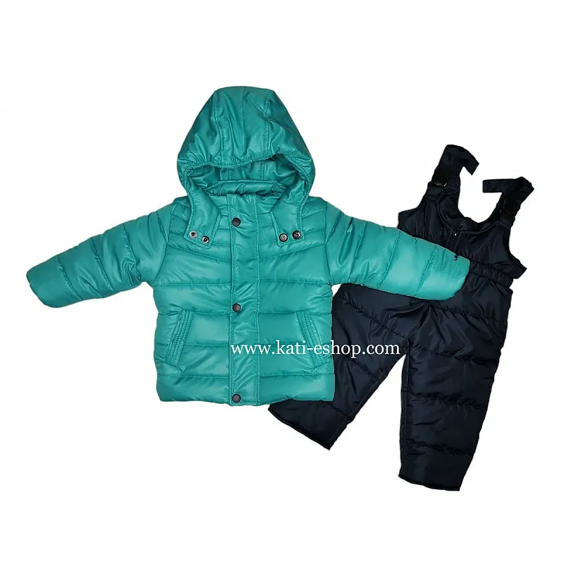 ВЕГА-М Комплект зимно яке и гащеризон за момче 4-365