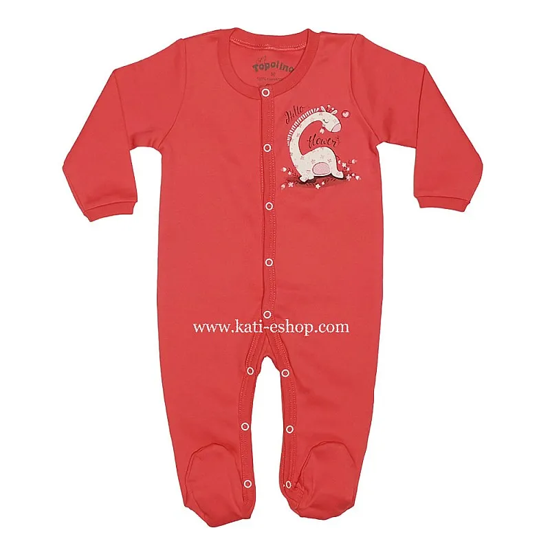 TOPOLINO Керемиден памучен гащеризон 3-1616