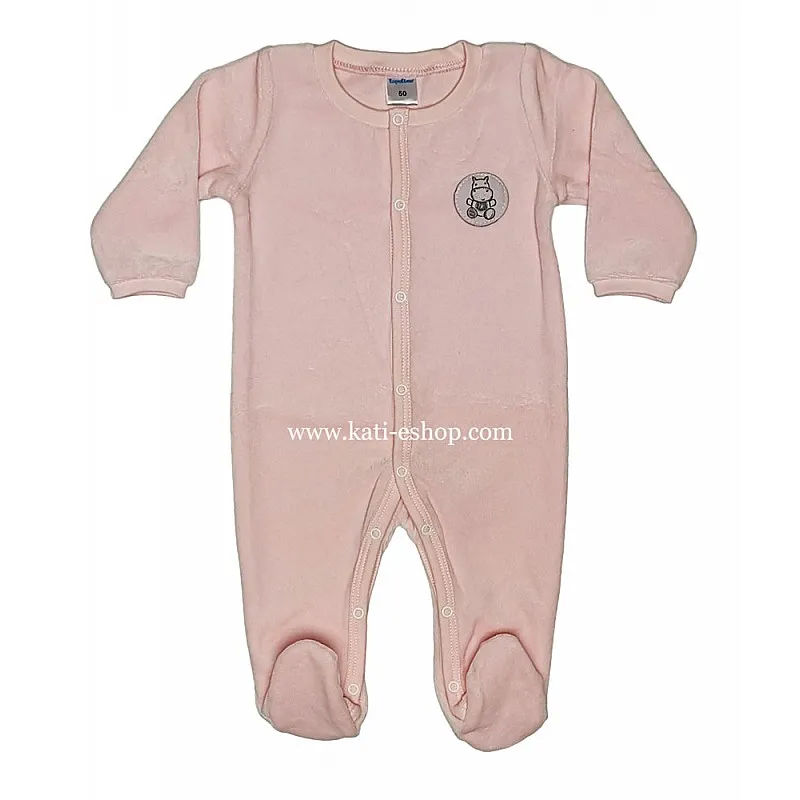 TOPOLINO Плюшен бебешки гащеризон 3-1827