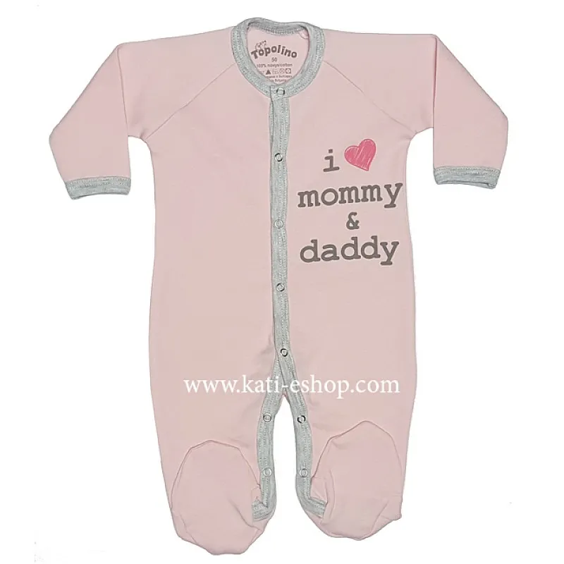 TOPOLINO Бебешки гащеризон за момиче 3-704