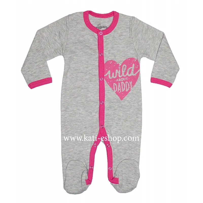 TOPOLINO Бебешки гащеризон за момиче 3-990