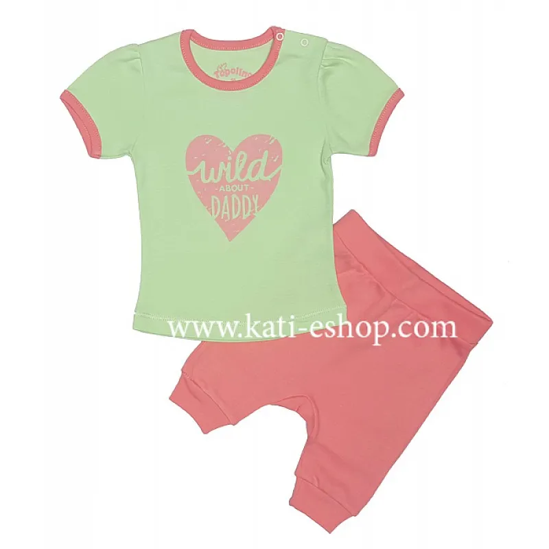 TOPOLINO Бебешки комплект за момиче 3-860