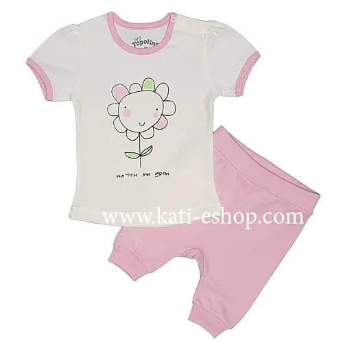TOPOLINO Бебешки комплект за момиче 3-863