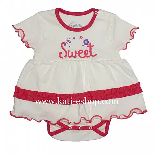 TOPOLINO Бебешка боди рокля 3-1217
